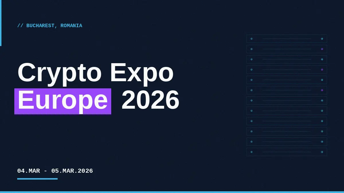 Crypto Expo Europe 2026: High-Performance Hosting for Web3