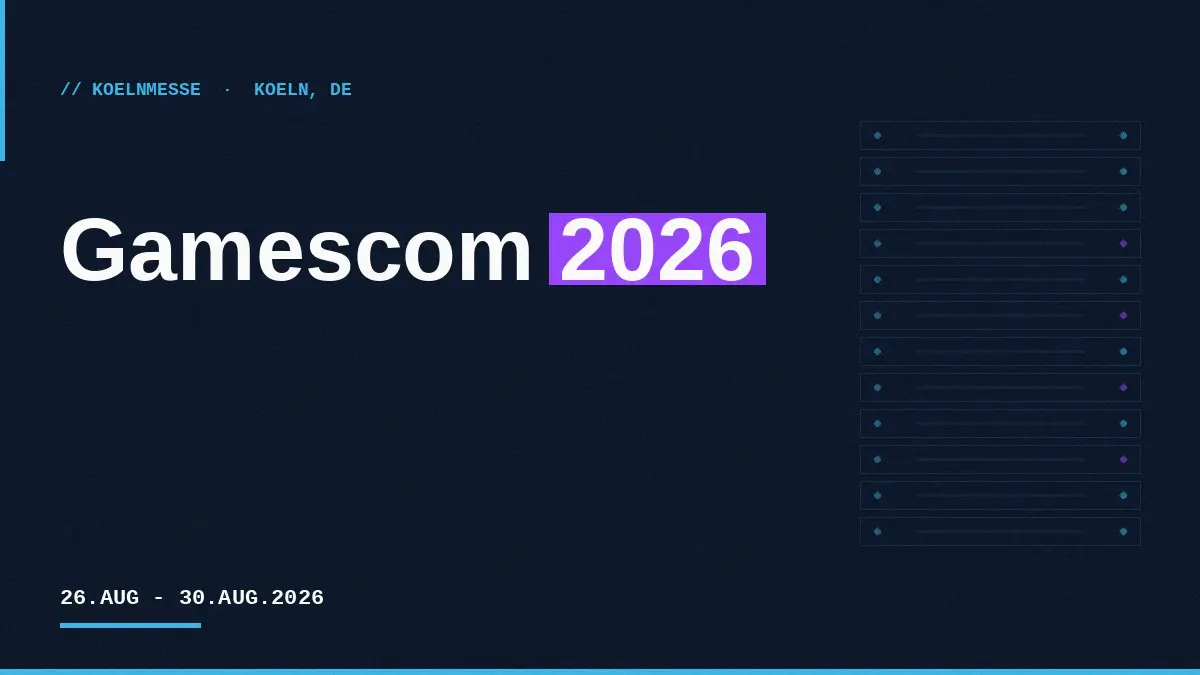 Gamescom 2026: Bare Metal for Multiplayer at Scale