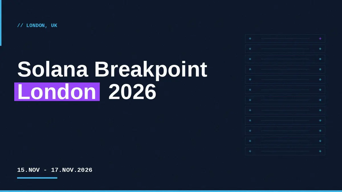 Solana Breakpoint London 2026: The Hardware Behind Firedancer
